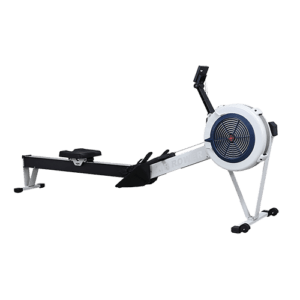 Wind resistance rowing machine